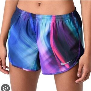 Nike Multicolor Running Shorts Purple Blue Women’s Size M